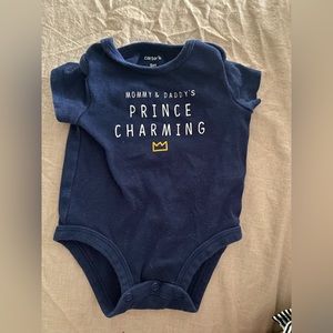 Prince Charming onesie